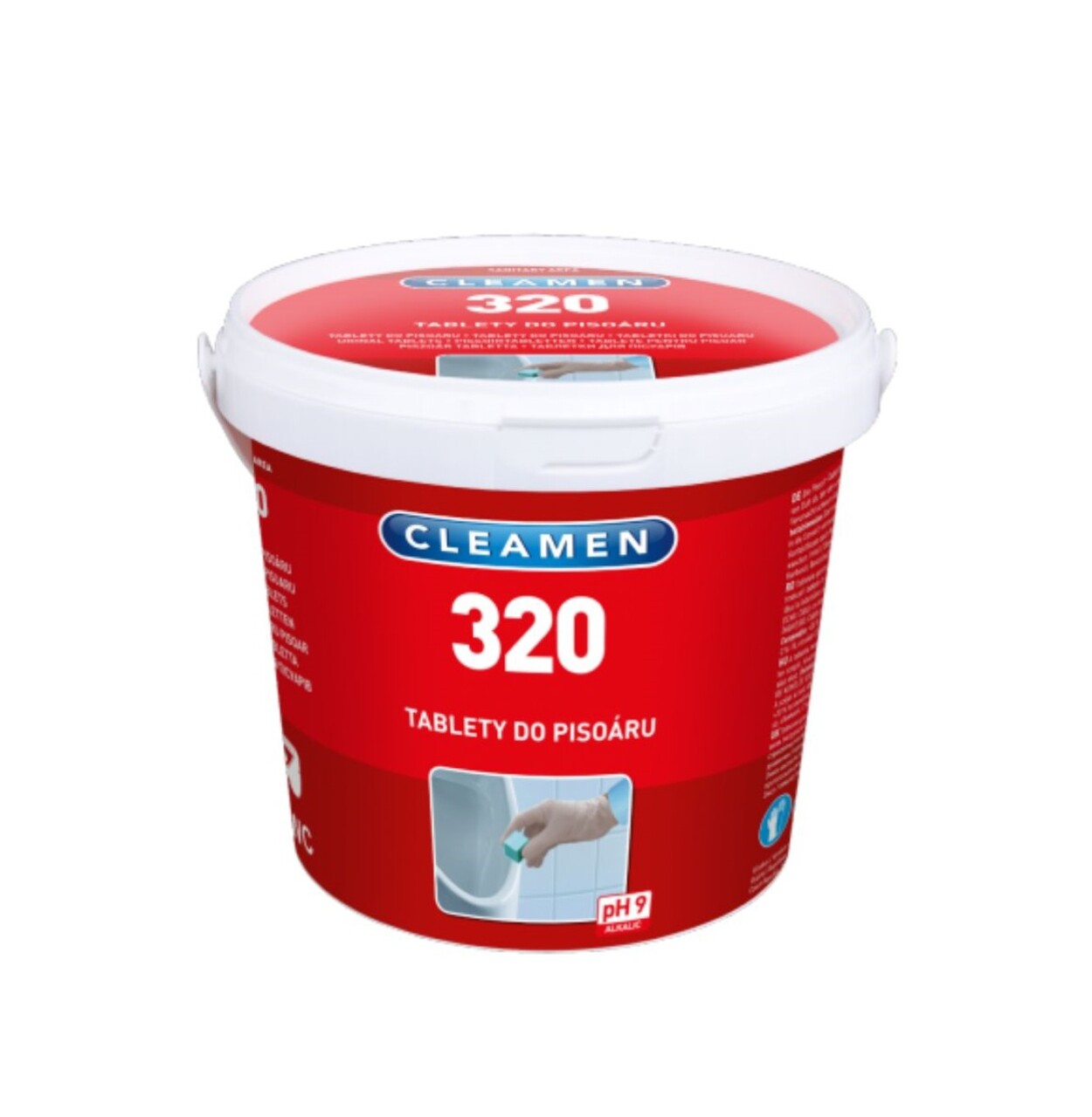 Tablete odorizante pentru pisoar, Cleamen 320, 1.5 kg - imagine 3